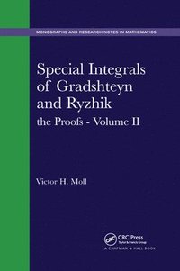 bokomslag Special Integrals of Gradshteyn and Ryzhik