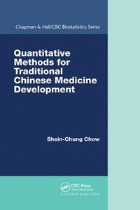 bokomslag Quantitative Methods for Traditional Chinese Medicine Development