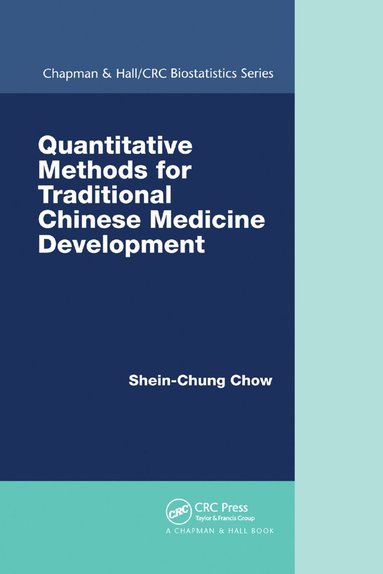 bokomslag Quantitative Methods for Traditional Chinese Medicine Development