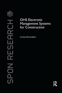 bokomslag OHS Electronic Management Systems for Construction