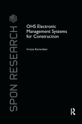 Imriyas Kamardeen - OHS Electronic Management Systems for Construction, Häftad