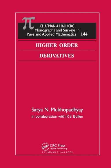 Satya Mukhopadhyay - Higher Order Derivatives, Häftad