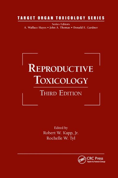 bokomslag Reproductive Toxicology