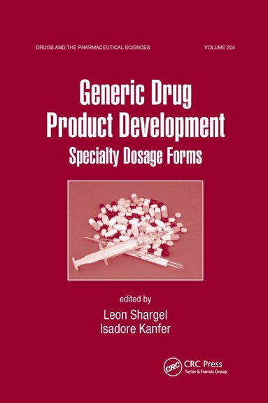 bokomslag Generic Drug Product Development