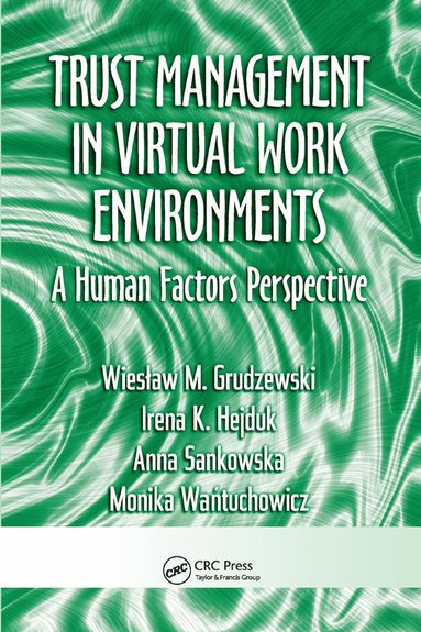 bokomslag Trust Management in Virtual Work Environments