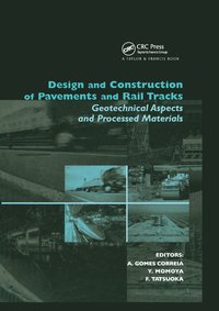 bokomslag Design and Construction of Pavements and Rail Tracks