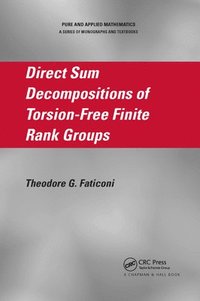 bokomslag Direct Sum Decompositions of Torsion-Free Finite Rank Groups