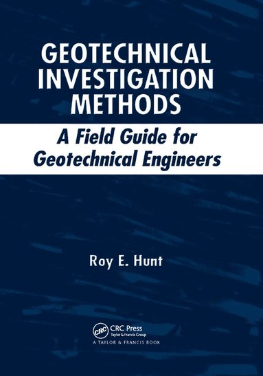 bokomslag Geotechnical Investigation Methods