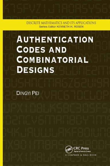 Dingyi Pei - Authentication Codes and Combinatorial Designs, Häftad