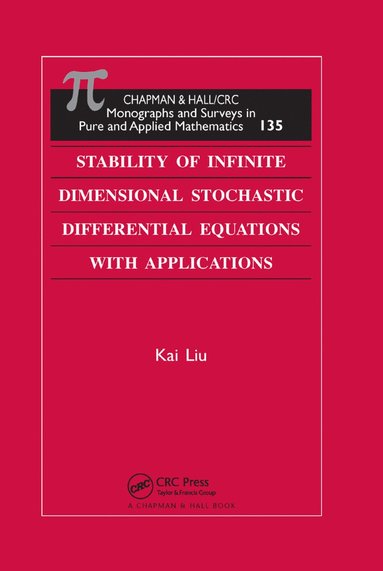 bokomslag Stability of Infinite Dimensional Stochastic Differential  Equations with Applications