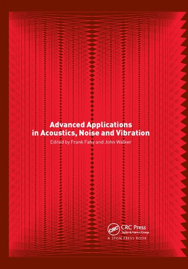 bokomslag Advanced Applications in Acoustics, Noise and Vibration