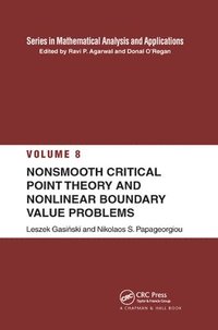 bokomslag Nonsmooth Critical Point Theory and Nonlinear Boundary Value Problems