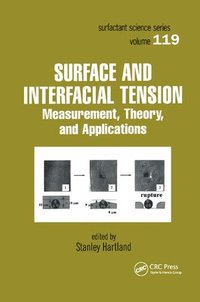 bokomslag Surface and Interfacial Tension