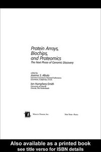 bokomslag Protein Arrays, Biochips and Proteomics