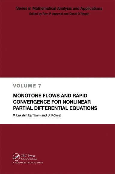 bokomslag Monotone Flows and Rapid Convergence for Nonlinear Partial Differential Equations