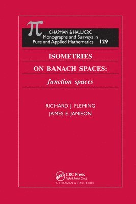 Isometries on Banach Spaces 1