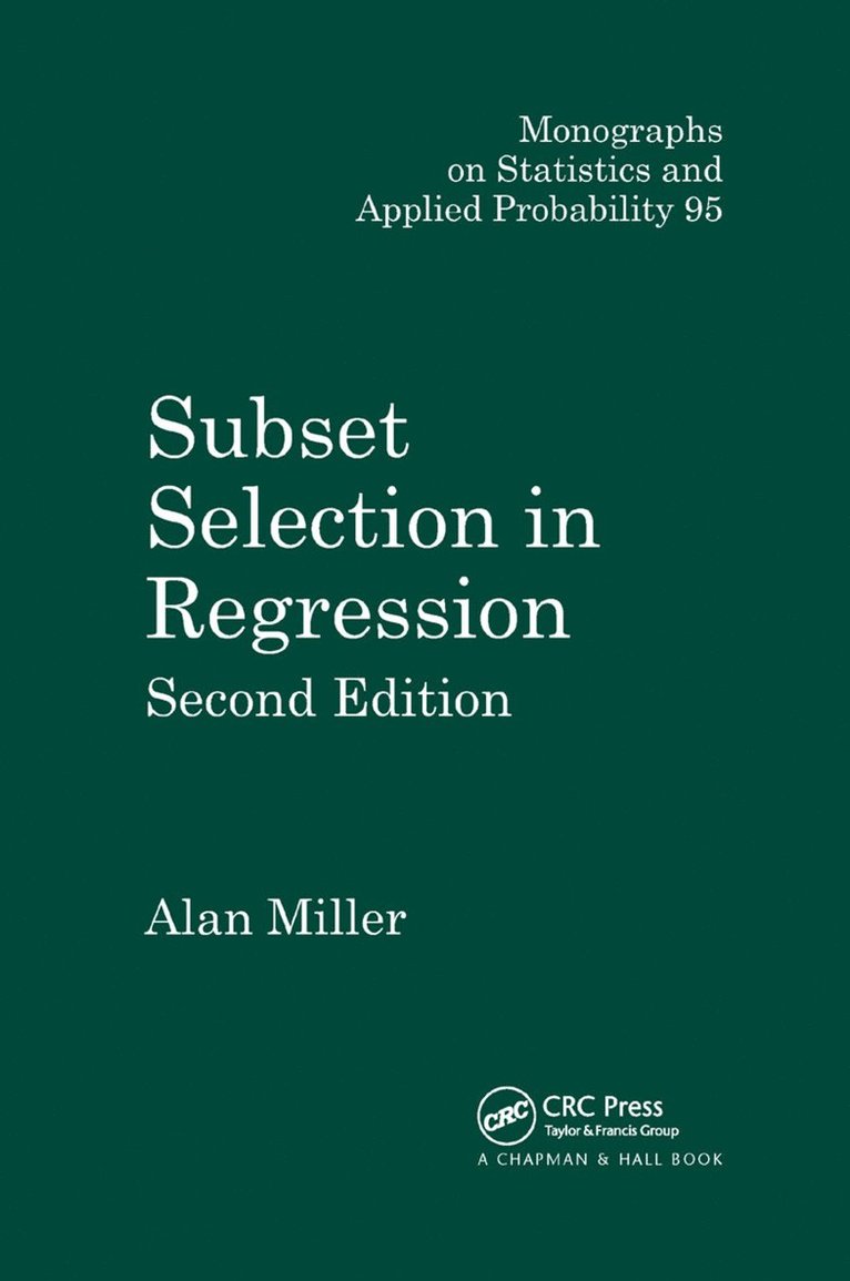 Subset Selection in Regression 1