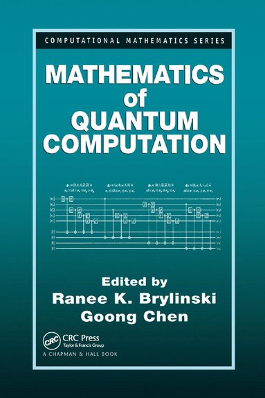 bokomslag Mathematics of Quantum Computation