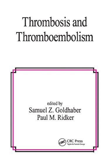 bokomslag Thrombosis and Thromboembolism