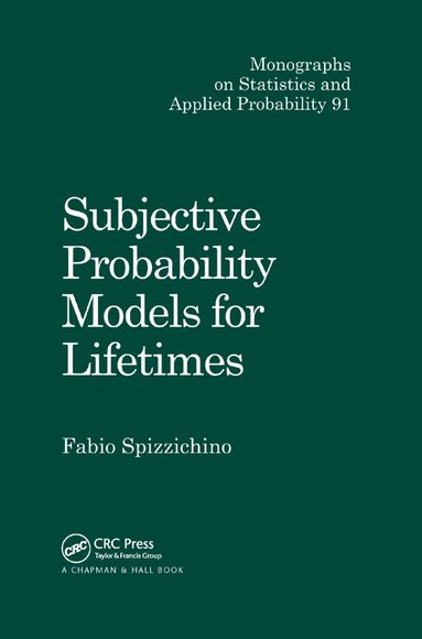 Fabio Spizzichino - Subjective Probability Models for Lifetimes, Häftad