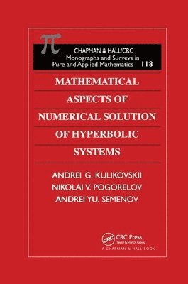 Mathematical Aspects of Numerical Solution of Hyperbolic Systems 1