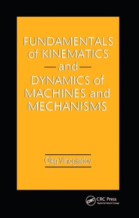 bokomslag Fundamentals of Kinematics and Dynamics of Machines and Mechanisms