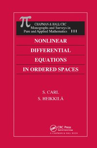 bokomslag Nonlinear Differential Equations in Ordered Spaces