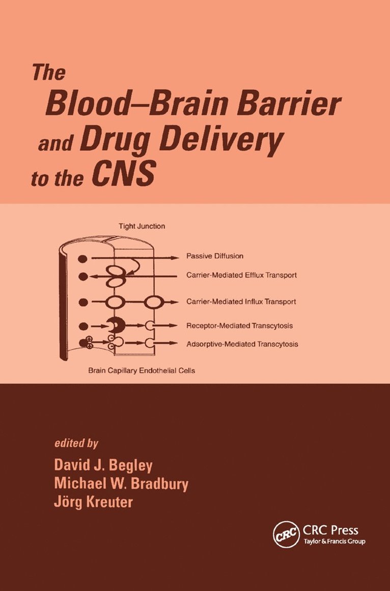 Michael Bradbury, David Begley, Jorg Kreuter - Blood-Brain Barrier and Drug Delivery to the CNS, Häftad