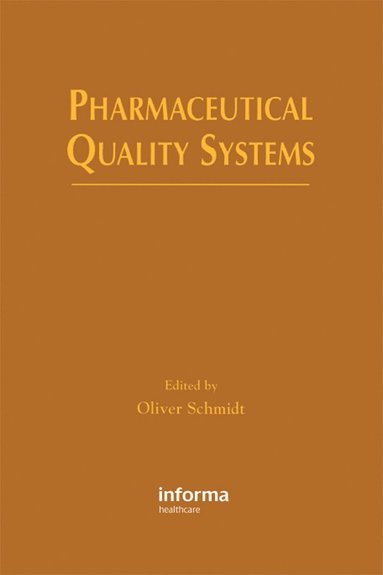 bokomslag Pharmaceutical Quality Systems