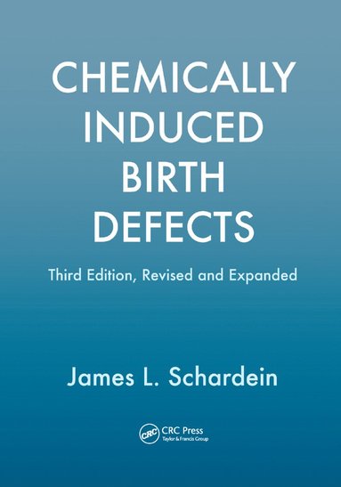 bokomslag Chemically Induced Birth Defects