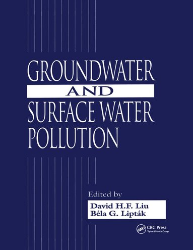 bokomslag Groundwater and Surface Water Pollution