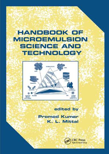 Promod Kumar, K.L. Mittal - Handbook of Microemulsion Science and Technology, Häftad