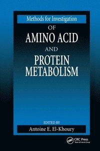 bokomslag Methods for Investigation of Amino Acid and Protein Metabolism