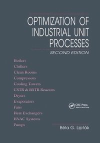 bokomslag Optimization of Industrial Unit Processes