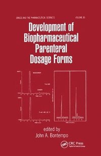 bokomslag Development of Biopharmaceutical Parenteral Dosage Forms