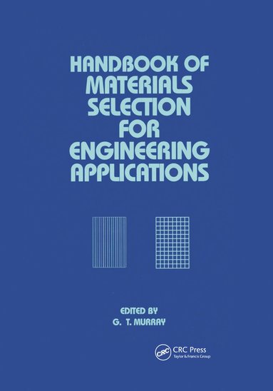 bokomslag Handbook of Materials Selection for Engineering Applications