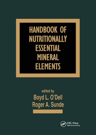 bokomslag Handbook of Nutritionally Essential Mineral Elements