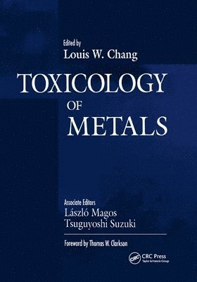 Toxicology of Metals, Volume I 1