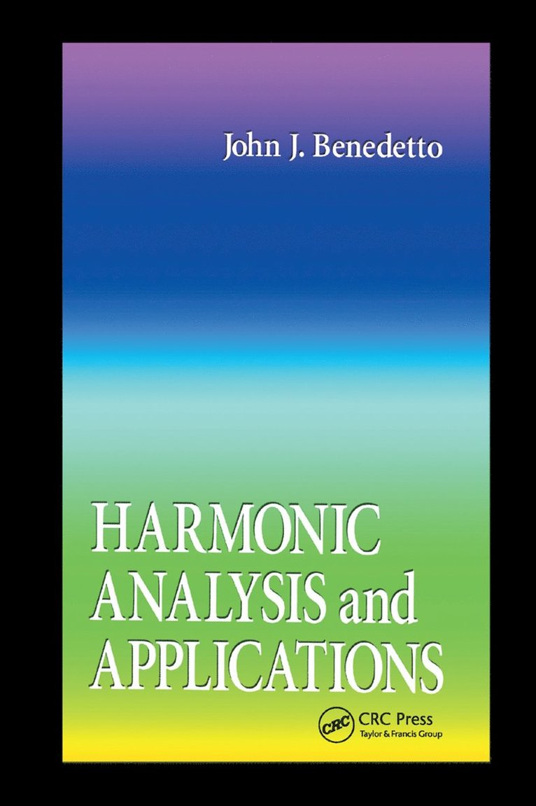 Harmonic Analysis and Applications 1