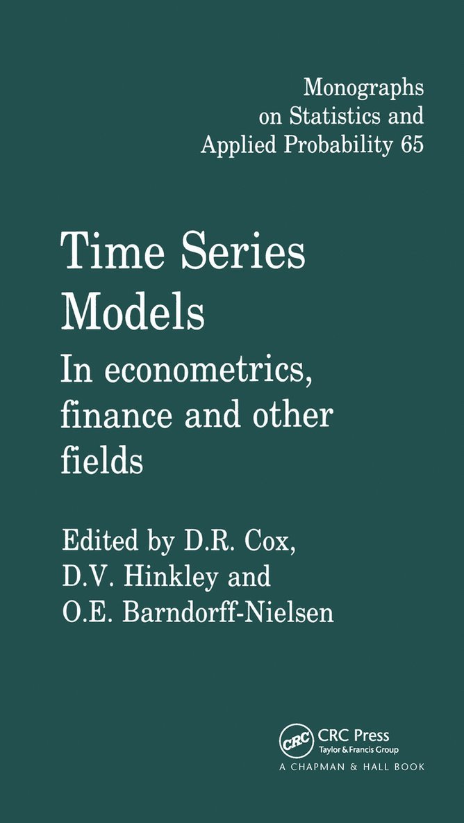 D.R. Cox, D.V. Hinkley, O.E. Barndorff-Nielsen, D. R. Cox, D. V. Hinkley - Time Series Models, Häftad