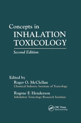 bokomslag Concepts In Inhalation Toxicology