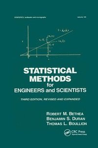 bokomslag Statistical Methods for Engineers and Scientists