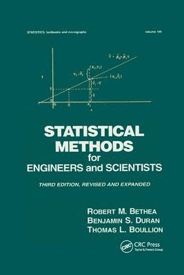bokomslag Statistical Methods for Engineers and Scientists