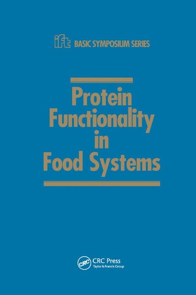 bokomslag Protein Functionality in Food Systems