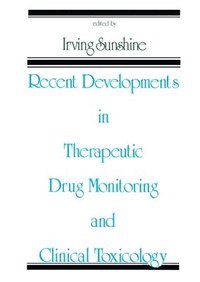 bokomslag Recent Developments in Therapeutic Drug Monitoring and Clinical Toxicology