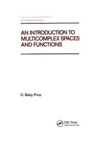 bokomslag An Introduction to Multicomplex SPates and Functions