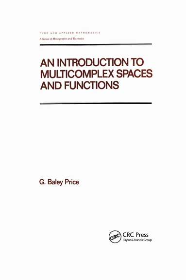 Price - Introduction to Multicomplex SPates and Functions, Häftad