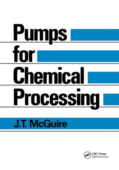 bokomslag Pumps for Chemical Processing