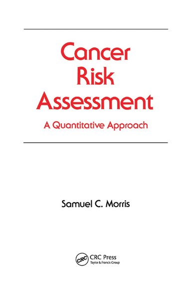 bokomslag Cancer Risk Assessment