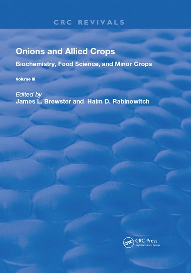 bokomslag Onions and Allied Crops